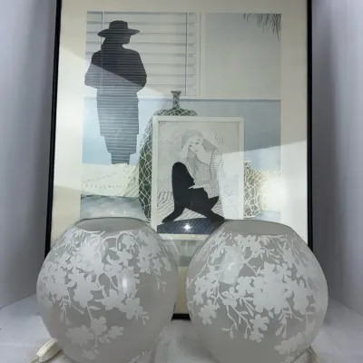 IKEA Lamps & "Sogno" Print