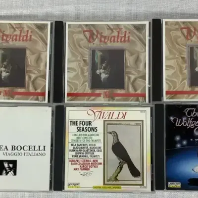 Classical Vivaldi, Mozart & Bocelli CD Set