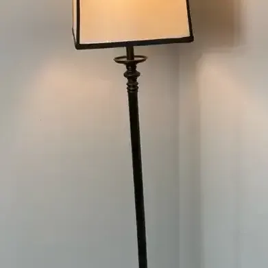 Bronze Candlestick Floor Lamp
