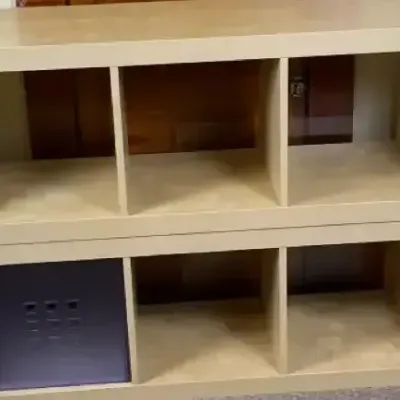 Two Cube Shelving Units