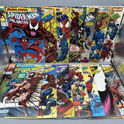 Marvel Comics Spider-Man: Maximum Carnage - Complete 14 Book Crossover Event - 1st Appearance of Shriek
