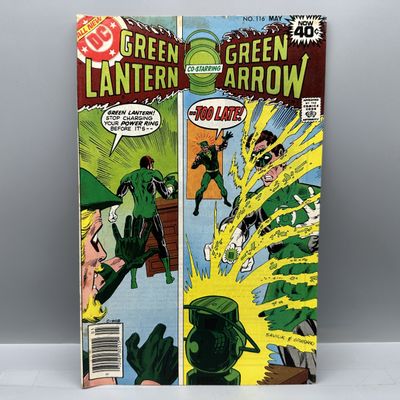 1979 DC Comics Green Lantern #116 - First Guy Gardner as Green Lantern - Alex Saviuk and Dick Giordano art