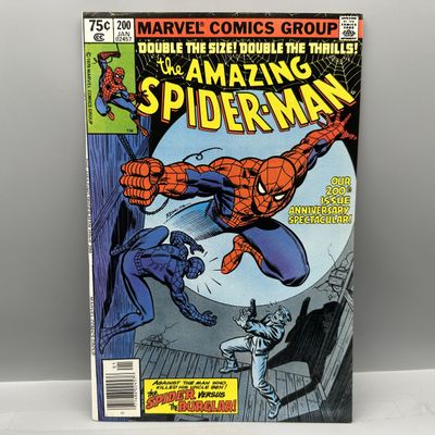 1980 Marvel Comics The Amazing Spider-Man #200 - 200th Issue Anniversary Spectacular - Death of the Burglar who killed Uncle Ben - John...