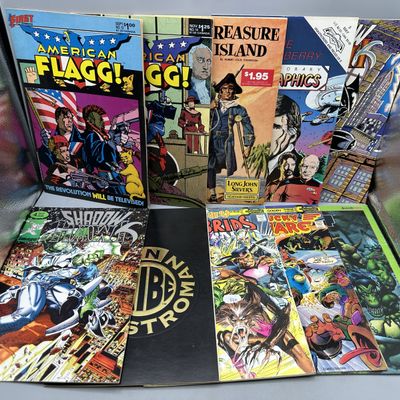(10) First Comics, Image Comics, and Continuity Comics - Howard Chaykin and Neal Adams art