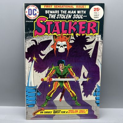 1975 DC Comics Stalker #1 - 1st appearance of Stalker - Steve Ditko and Wally Wood art