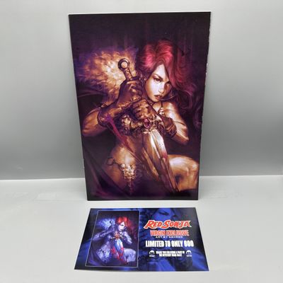 Dynamite Entertainment Red Sonja #1 (2023) - Osh Red Virgin Exclusive Variant - Limited to 600 copies