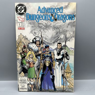 DC Comics Advanced Dungeons & Dragons #1 (1988) - Premiere issue - Jan Duursema art