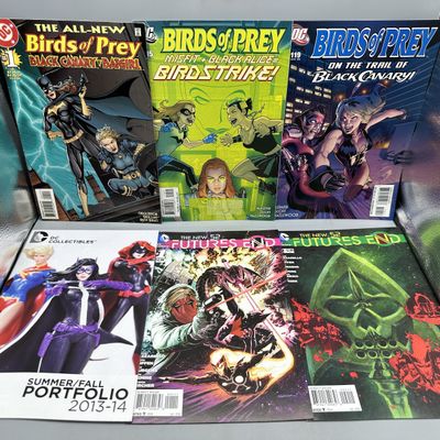 (6) DC Comics Birds of Prey and Futures End - Includes Birds of Prey #1 series debut