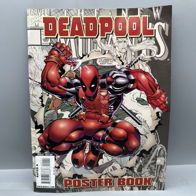 2009 Marvel Comics Deadpool Poster Book #1 - 1st Printing - Art by Ed McGuinness and Rob Liefeld