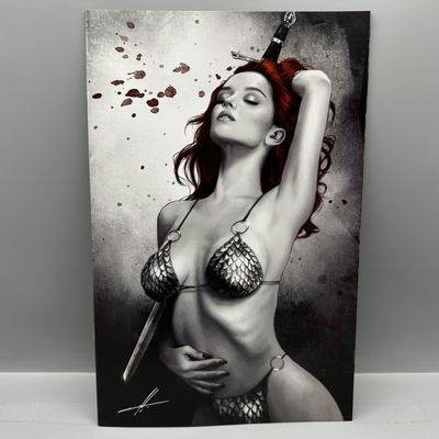 Dynamite Entertainment Red Sonja #1 (2023) - 50th Anniversary - Carla Cohen 616 Comics Exclusive Virgin Variant Cover