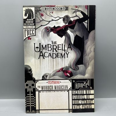 Dark Horse Comics Free Comic Book Day: The Umbrella Academy / Zero Killer (2007) - 1st appearance of The Umbrella Academy - James Jean cover
