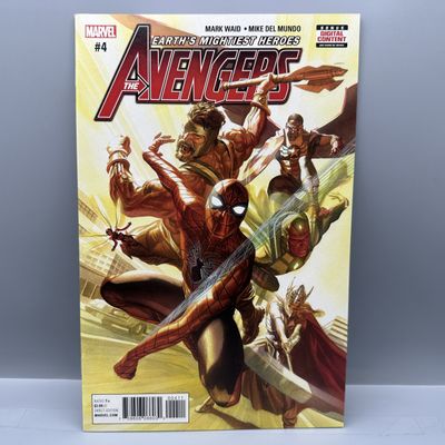 Marvel Comics Avengers #4 (2017) - Kang War - Mike Del Mundo cover and art