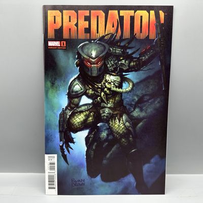 Marvel Comics Predator #1 (2022) - 1:25 Ryan Brown Variant - 1st appearance of Theta Berwick