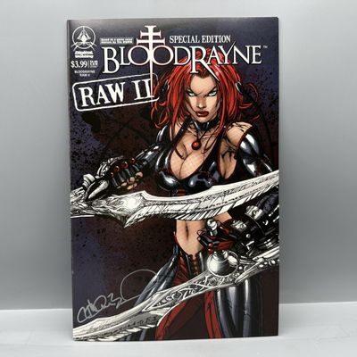 2007 Digital Webbing BloodRayne Raw II - Special Edition - Signed by artist Chad Hardin