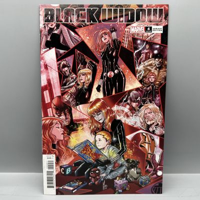 Marvel Comics Black Widow #4 (2021) - Marco Checchetto Variant Edition - Part 4 of The Ties That Bind - Kelly Thompson story