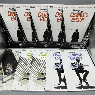 BOOM! Studios Regarding the Matter of Oswald's Body #1, #2 & #3 (2021-2022) lot of 10 - Written by Christopher Cantwell -...