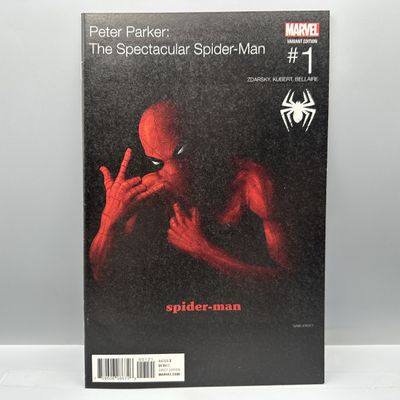 Marvel Comics Peter Parker: The Spectacular Spider-Man #1 (2017) - Sam Spratt Hip Hop Variant - Tupac Shakur Homage