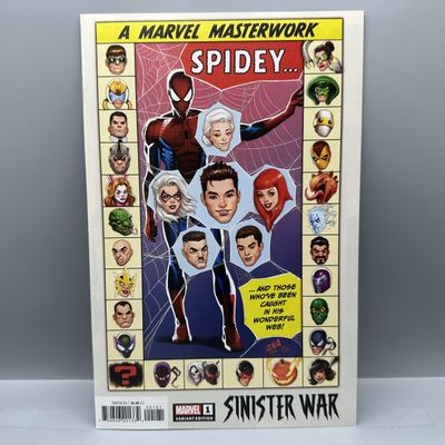 Marvel Comics Sinister War #1 (2021) - 1:25 David Nakayama Hidden Gem Homage Variant