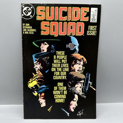 DC Comics Suicide Squad #1 (1987) - Premiere issue - 1st appearance of the modern Suicide Squad team
