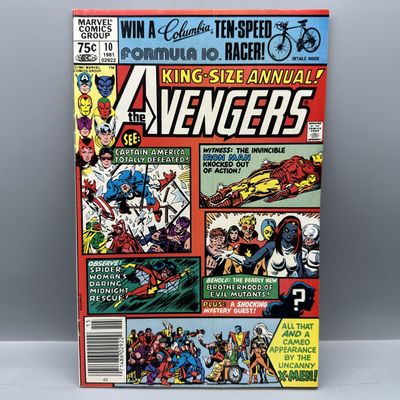 Marvel Comics The Avengers King-Size Annual #10 (1981) - 1st appearance of Rogue - Michael Golden art