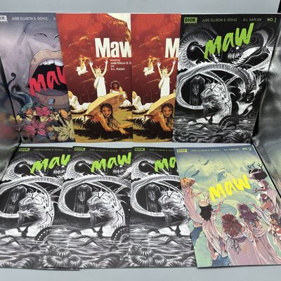 BOOM! Studios Maw #1 & #2 (2021) lot of 8 - Various Variant Covers