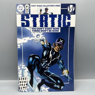 DC Comics Static #1 (1993) - 1st appearance of Static - Milestone Media debut