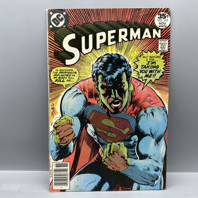 1977 DC Comics Superman #317 - Neal Adams cover - Metallo appearance
