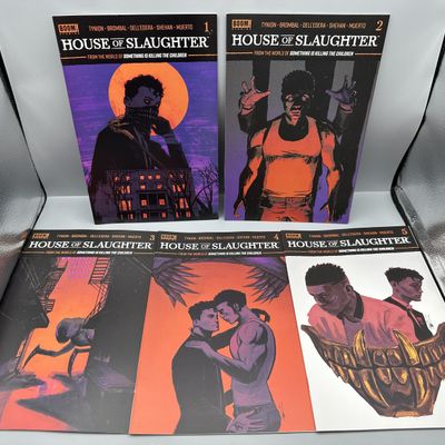 BOOM! Studios House of Slaughter #1-5 (2021-2022) - 1st appearance of Jace Boucher - Chris Shehan covers