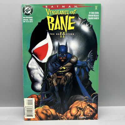 1995 DC Comics Batman: Vengeance of Bane II: The Redemption #1 - Glenn Fabry cover art - Chuck Dixon story - Graham Nolan art