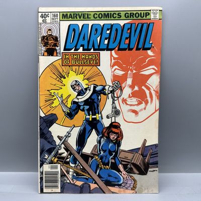 1979 Marvel Comics Daredevil #160 - Bullseye and Black Widow appearance - Frank Miller and Klaus Janson art