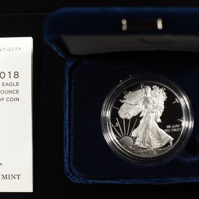 Sale Photo Thumbnail #352: 2018-W AMERICAN SILVER EAGLE PROOF