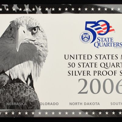 Sale Photo Thumbnail #267: 2006 US STATE QUARTERS SILVER PROOF SET