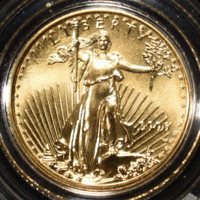 Sale Photo Thumbnail #436: 2006 1/10 OZ GOLD LIBERTY