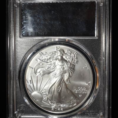 Sale Photo Thumbnail #236: 2022 AMERICAN SILVER EAGLE PCGS MS70