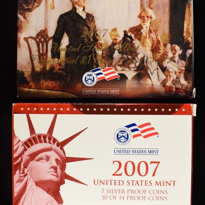 Sale Photo Thumbnail #270: 2007 US SILVER PROOF SET