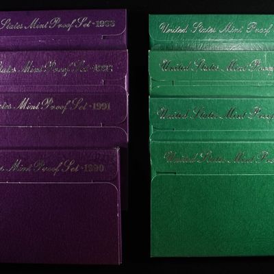 Sale Photo Thumbnail #250: 1990-97 PROOF SETS