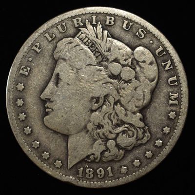 Sale Photo Thumbnail #199: 1891-O MORGAN DOLLAR
