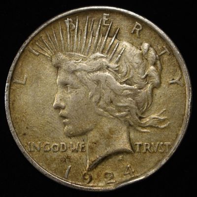 Sale Photo Thumbnail #89: 1924 PEACE DOLLAR