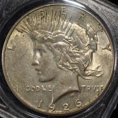 Sale Photo Thumbnail #214: 1926-S PEACE DOLLAR NO-FEATHERS