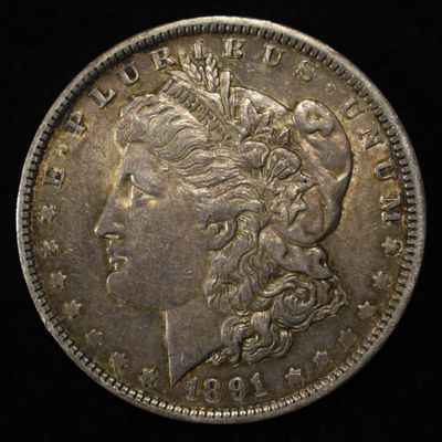 Sale Photo Thumbnail #71: 1891-O MORGAN DOLLAR XF/AU