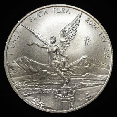 Sale Photo Thumbnail #401: 2024 PLATA PURA 1 OZ .999 SILVER ROUND