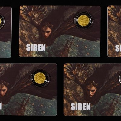 Sale Photo Thumbnail #427: (5) SIREN 2026 $12 GOLD 1/1000TH OZ