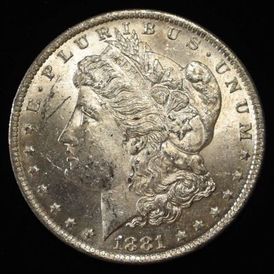 Sale Photo Thumbnail #389: 1881-O MORGAN DOLLAR BU