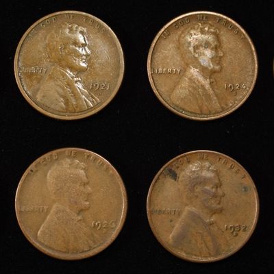 Sale Photo Thumbnail #178: 8 NICE EARLY SEMIKEY WHEAT CENTS
