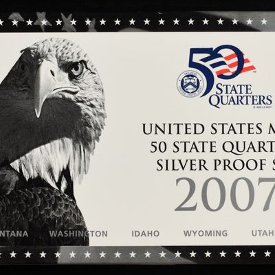 Sale Photo Thumbnail #269: 2007 US STATE QUARTERS SILVER PROOF SET