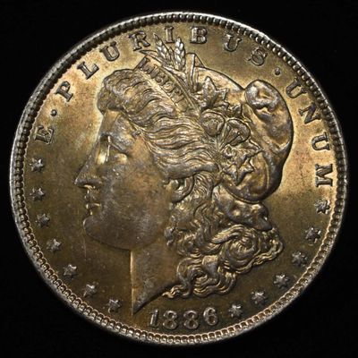 Sale Photo Thumbnail #65: 1886 MORGAN DOLLAR