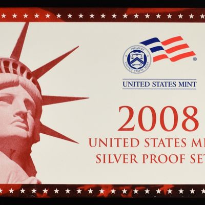 Sale Photo Thumbnail #274: 2008 US SILVER PROOF SET