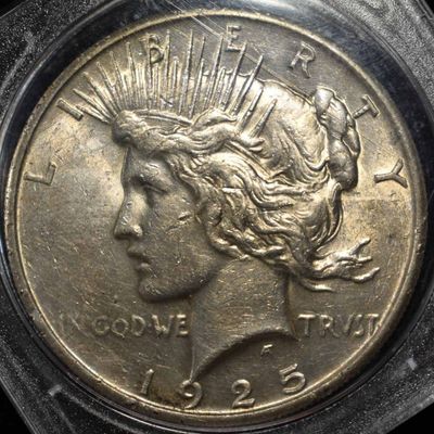 Sale Photo Thumbnail #212: 1925 PEACE DOLLAR NO-FEATHERS