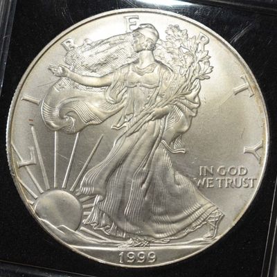 Sale Photo Thumbnail #226: 1999 AMERICAN SILVER EAGLE