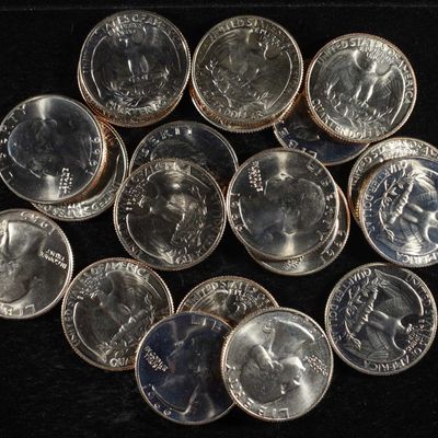 Sale Photo Thumbnail #123: (20) SMS WASHINGTON QUARTERS